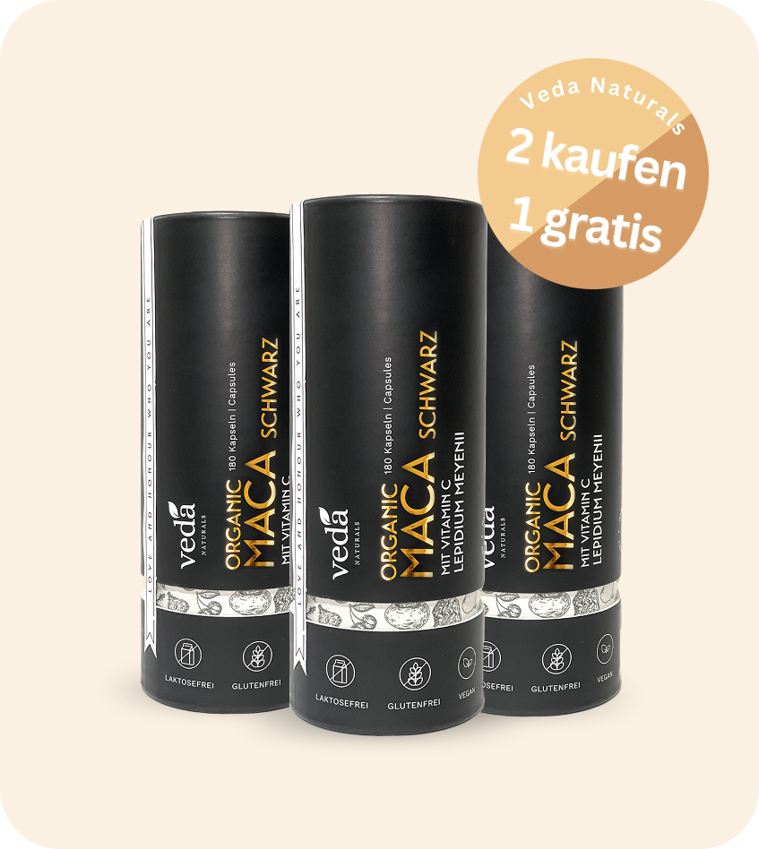 BIO MACA SCHWARZ MIT BIO AMLA EXTRAKT (VITAMIN C)'