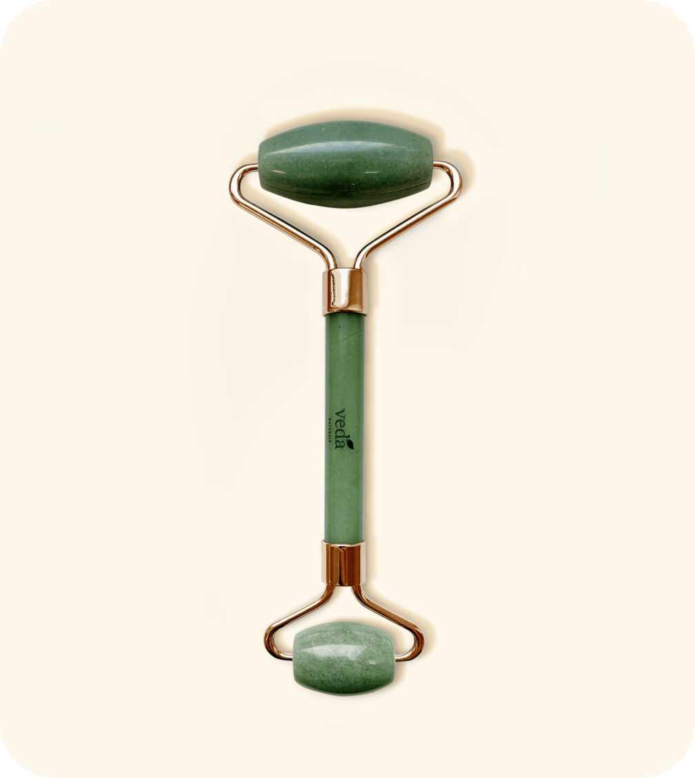 GESICHTSROLLER AUS JADE - Veda Naturals