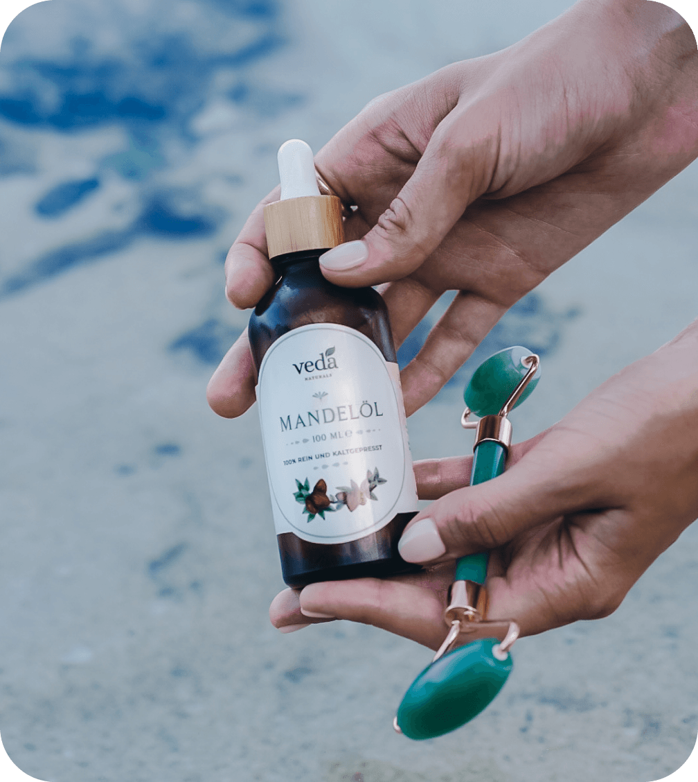 GESICHTSROLLER AUS JADE - Veda Naturals