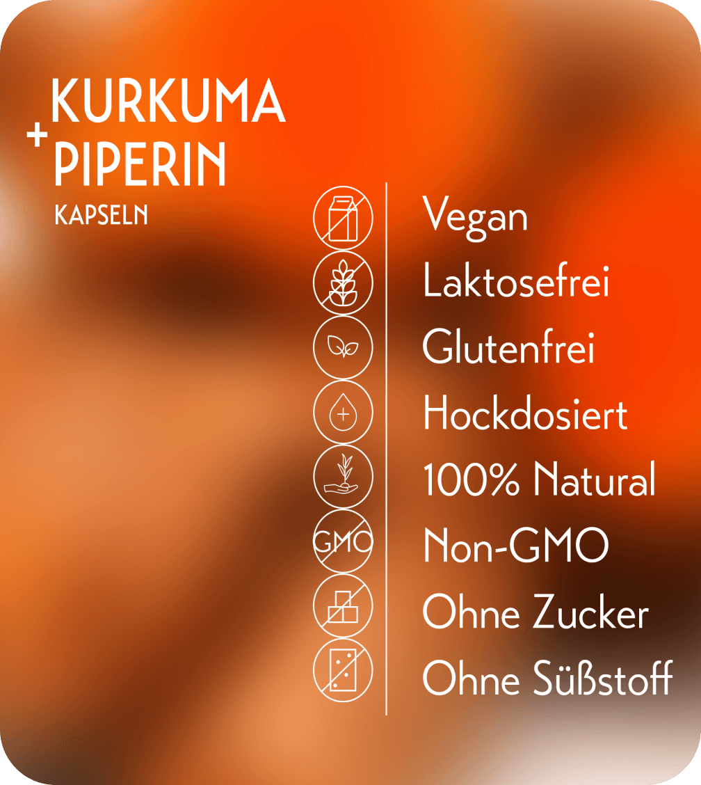 KURKUMA MIT PIPERIN - Veda Naturals