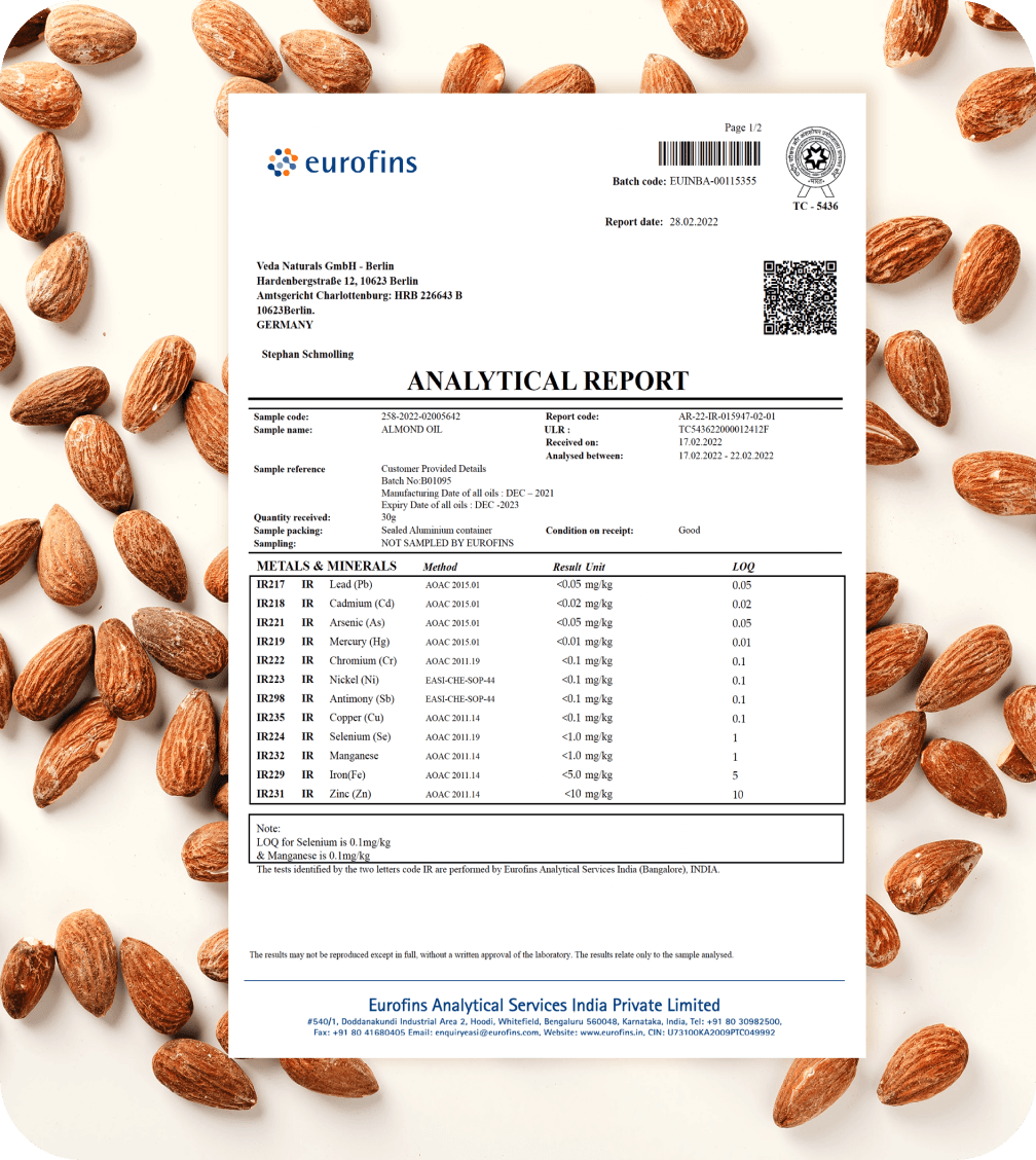 MANDELÖL - Veda Naturals
